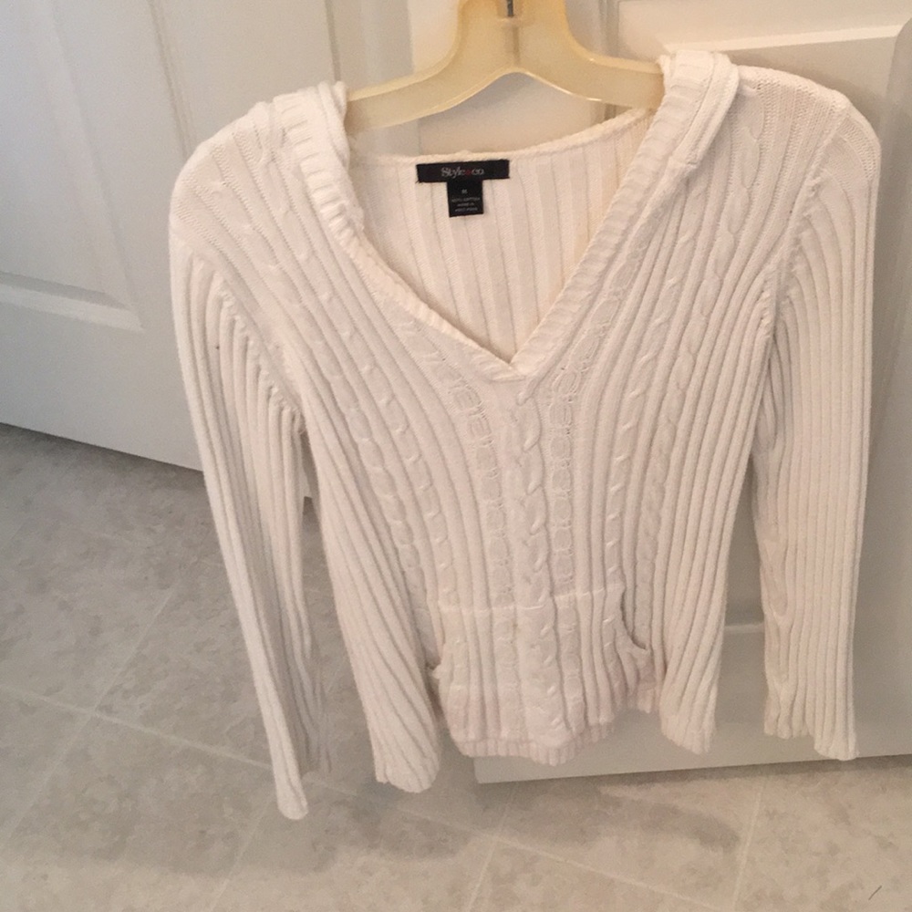 Style & Co hooded sweater